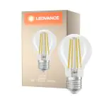 Ledvance Filament LED E27 Poire Claire 5W 1055lm - 830 Blanc Chaud | Équivalent 75W