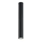 Emibig Plafonnier Tecno Acier Noir | Convient pour 1x GU10 - Max 8W