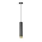 Emibig Suspension Luminaire Kibo Acier Noir | Convient pour 1x GU10 - Max 10W