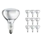 Lot 10x Philips R125 IR 375W E27 230-250V Claire