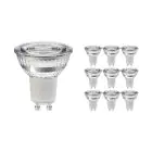 Lot 10x Noxion Lucent Spot LED GU10 PAR16 4.8W 450lm 36D - 840 Blanc Froid | Équivalent 65W