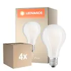 Lot 4x Ledvance Classic LED E27 Poire Filament Dépolie 24W 3452lm - 827 Blanc Très Chaud | Équivalent 200W