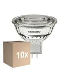 Lot 10x Noxion Spot LED GU5.3 MR16 4.4W 345lm 36D - 840 Blanc Froid | Équivalent 35W