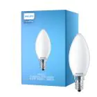 Philips Corepro LED Bougie E14 Dépolie 6.5W 806lm - 840 Blanc Froid | Équivalent 60W