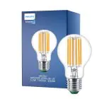 Philips MASTER LED Ampoule Ultra Efficient E27 Poire Claire 5.2W 1095lm - 830 Blanc Chaud | Équivalent 75W