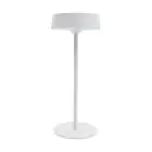 Eglo Lampe De Chevet Simeri Solar Acier Blanc 3W 250lm - 830-860 Variable Blanc | IP44 - Dimmable tactile - USB-C