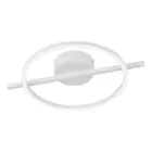 Eglo Plafonnier Amandolo Acier Blanc 17W 1900lm - 827-865 Variable Blanc + RGB | Dimmable