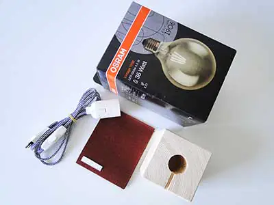 Creer sa lampe vintage