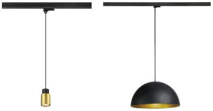 1-fase railverlichting hanglamp