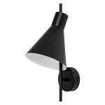 Ledvance LED Wandlamp Decor Tokio Zwart 5W 300lm - 830 Warm Wit