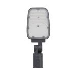 Ledvance LED Straatverlichting Area Value Klein Aluminium Grijs 45W 5850lm 160x58D - 730 Warm Wit | IP66 - Symmetrisch