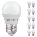 Voordeelpak 10x Noxion Lucent Classic LED E27 Kogel Mat 4.5W 470lm - 827 Zeer Warm Wit | Vervangt 40W