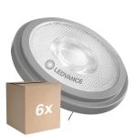 Voordeelpak 6x Ledvance LED spot G53 AR111 7.2W 450lm 40D - 918-927 Dim To Warm | Beste Kleurweergave - Dimbaar - Vervangt 50W