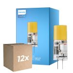 Voordeelpak 12x Philips LED Capsule CorePro G4 Helder 2.4W 300lm - 827 Zeer Warm Wit | Vervangt 28W