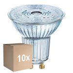 Voordeelpak 10x Osram Parathom LED GU10 Spot Helder 3.4W 230lm - 927 Zeer Warm Wit | Dimbaar - Beste Kleurweergave - Vervangt 35W