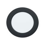 Eglo Inbouw Spot Badkamerverlichting Fueva 6 Kunststof Zwart 6.3W 720lm - 827-840-865 CCT