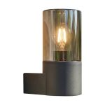 Eglo Wandlamp Cropani Zwart | IP54 - Geschikt voor 1x E27