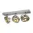 SLV Kalu Spot Aluminium Grijs Rond | Geschikt voor 3x GU10 (AR111) 