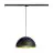 SLV Railverlichting Hanglamp Forchini M 40 3-Fase Staal Zwart | Geschikt voor 1x E27 