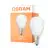 Osram Retrofit LED E14 Kogel Mat 5W 250lm - 827 Zeer Warm Wit | RGBW - Dimbaar - Afstandsbediening - Vervangt 25W