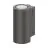 Ledvance Wandlamp Urban Vario Aluminium Grijs Up & Down 29W 2900lm - 830-840 CCT | IP65 