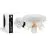 D'Lite Plafondlamp Beitem Mat Wit FSC Hout | Geschikt Voor 3x GU10