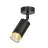 Emibig Plafondlamp Hiro Staal Zwart | Geschikt voor 1x GU10 - Max 10W