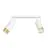 Emibig Plafondlamp Hiro Staal Wit | Geschikt voor 2x GU10 - Max 10W