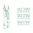 Voordeelpak 25x Osram T8 Lumilux 58W - 830 Warm Wit | 150cm