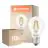 Voordeelpak 10x Ledvance Classic LED E27 Peer Filament Helder 3.4W 470lm - 827 Zeer Warm Wit | Vervangt 40W