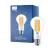 Philips MASTER LED Lamp Ultra Efficient E27 Peer Helder 4W 840lm - 827 Zeer Warm Wit | Dimbaar - Vervangt 60W