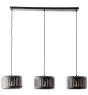 Brilliant Tyas Hanglamp Metaal Zwart Goud | Geschikt voor 3x E27