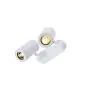 SLV Enola B Wand en Plafondlamp Aluminium Wit | Geschikt voor 2x GU10 