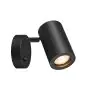 SLV Enola B Wandlamp Aluminium Zwart | Geschikt voor 1x GU10 
