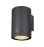SLV Enola L Wandlamp Aluminium Grijs Rond 36W 3700lm - 930-940 CCT | Buitenverlichting - IP65 - Beste Kleurweergave