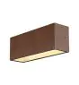 SLV Sitra L Up/Down Wandlamp Aluminium Overig 24W 3060lm - 830-840 CCT | Buitenverlichting - IP65