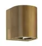 Nordlux Canto 2 Wandlamp Messing Goud Up & Down 10.6W 500lm - 830 Warm Wit
