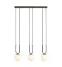 Emibig Hanglamp Glam Staal Zwart | Geschikt voor 3x E14 - Max 10W