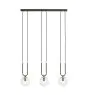 Emibig Hanglamp Glam Staal Zwart | Geschikt voor 3x E14 - Max 10W