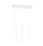 Emibig Hanglamp Selter Staal Wit | Geschikt voor 6x G9 - Max 8W