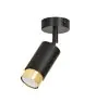 Emibig Plafondlamp Hiro Staal Zwart | Geschikt voor 1x GU10 - Max 10W