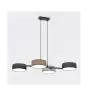Emibig Hanglamp Drumz Staal Zwart | Geschikt voor 4x E14 - Max 10W