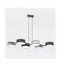 Emibig Hanglamp Drumz Staal Zwart | Geschikt voor 6x E14 - Max 10W