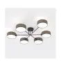 Emibig Plafondlamp Maga Staal Bruin | Geschikt voor 6x E14 - Max 10W