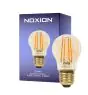 Noxion Lucent Lustre LED E27 Filament Amber 4.5W 400lm - 822 Zeer Warm Wit | Dimbaar - Vervangt 35W