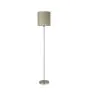 Eglo Vloerlamp Pasteri Staal Satijn Nikkel Taupe | IP20 - Geschikt voor 1x E27 