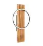 Eglo Wandlamp Boyal Hout Zwart, Roestig 12W 1700lm - 830 Warm Wit