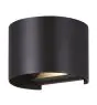 Eglo Wandlamp Calpino 3 Aluminium Zwart Up & Down 2W 420lm - 830 Warm Wit | IP54