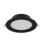 Noxion LED Downlight Hera Plat Inbouw Zwart 21W 2400lm 100D - 827-830-840 CCT | 214mm - Zaagmaat 200mm