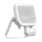 Ledvance LED Floodlight Aluminium Wit 17W 2400lm 100D - 840 Koel Wit | IP65 - Bewegings- En Lichtsensor - Symmetrisch